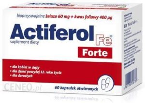 ACTIFEROL FE FORTE - 60 kaps.