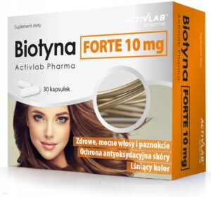 Activlab Pharma Biotyna forte 10 mg 30 kaps