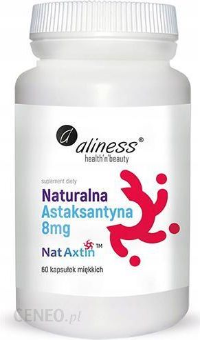 Aliness Naturalna Astaksantyna 8 mg - 60 kaps.