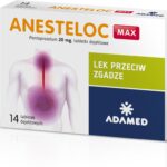 Anesteloc Max 20mg 14 tabletek dojelitowych