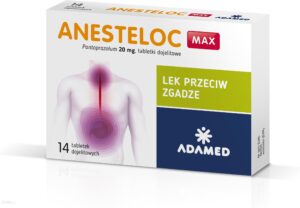 Anesteloc Max 20mg 14 tabletek dojelitowych