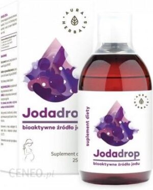 Aura Herbals Jodadrop bioaktyne źródło jodu 250ml