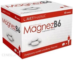 Avet Pharma Magnez B6 60 tabletek