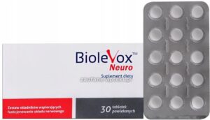 BioleVox Neuro na bóle kręgosłupa nerwobóle tabletki 30 sztuk