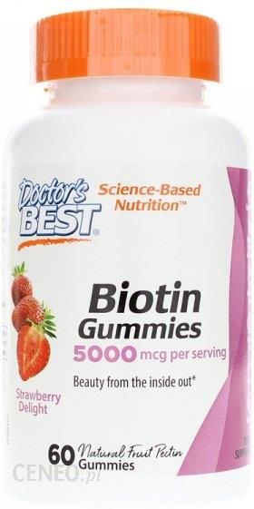 Biotin Gummies Biotyna 60 Żelek