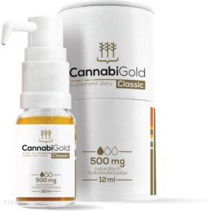 CannabiGold Classic Olej CBD 500 mg 12ml