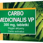Carbo medicinalis VP 300mg 20 tabletek
