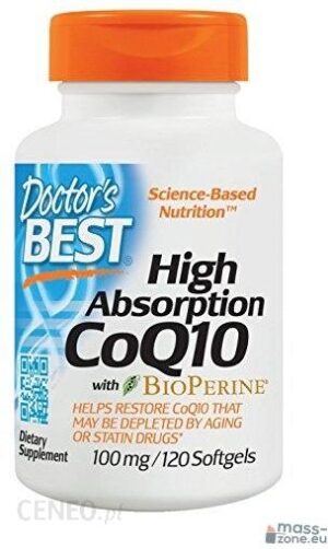 Doctor's Best High Absorption CoQ10 z Bioperyną