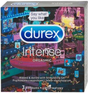 DUREX prezerwatywy Intense Emoji 3 sztuki