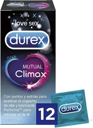 Durex prezerwatywy Mutual Climax 12 szt