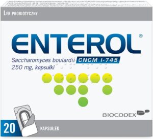 Enterol Probiotyk 250mg 20kaps.