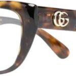 Gucci Glasses GG0813O 002 Brązowy