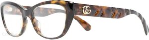Gucci Glasses GG0813O 002 Brązowy