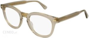 Gucci okulary GG0183O Brązowy
