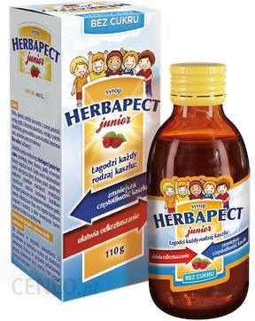 Herbapect Junior bez cukru syrop 110 g