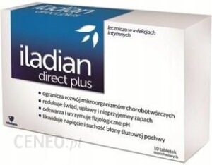 Iladian Direct plus 10 kapsułek dopochwowych