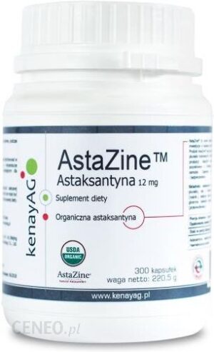 KenayAG AstaZine Astaksantyna 12 mg 300 kaps.
