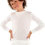 Koszulka lecznicza na AZS z długim rękawem dla dzieci DermaSilk Rozmiar 135 cm