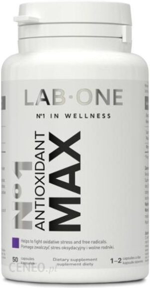 Lab One No1 Antioxidant Max Silne antyoksydanty 50 kaps.