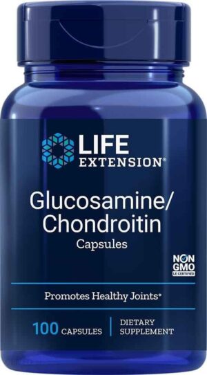 LifeExtension Glukozamina chondroityna 100 kaps