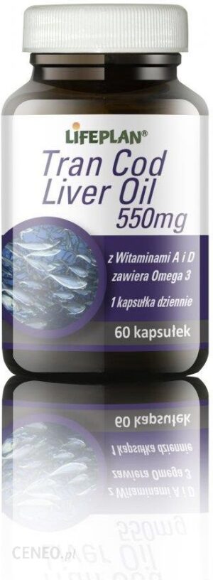 LifePlan Tran Cod Liver Oil 550mg 60 Kaps