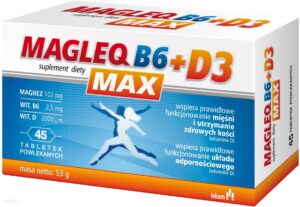 Magleq B6 MAX + D3 50 tabl.