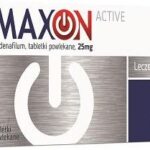 Maxon Active 25mg 4 tabl.