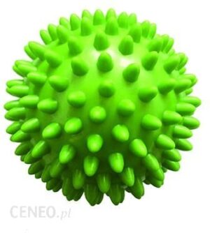 Mdh Qmed Massage Ball piłeczka rehabilitacyjna z kolcami 7cm zielony 1 szt