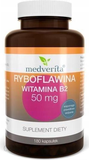 Medverita Ryboflawina Witamina B2 120 kaps