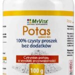 Myvita Potas Cytrynian Potasu Proszek 100G