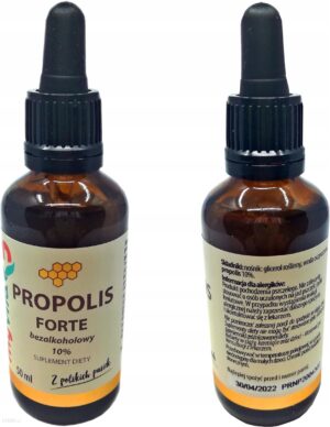 MYVITA propolis forte bezalkoholowy 10% krople 50ml