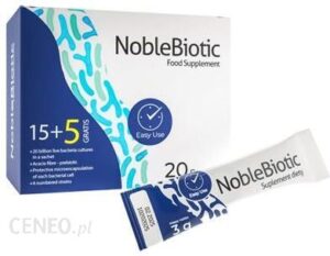 NobleBiotic Probiotyk w saszetkach - 15 sasz. + 5 sasz.