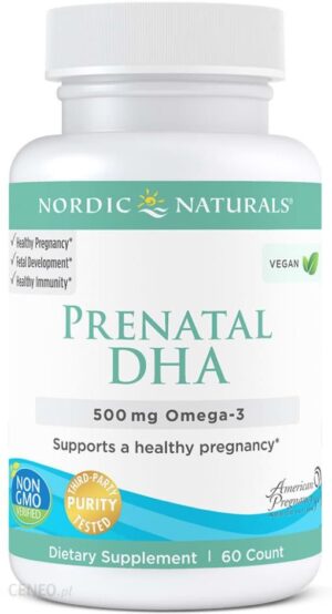 Nordic Naturals Vegan Prenatal Dha 60Kaps
