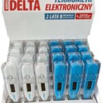 Novama White Delta Display Termometr Elektroniczny 24Szt