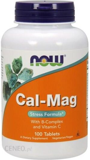 NOW Foods Cal-Mag Stres Formula 100 tabl.