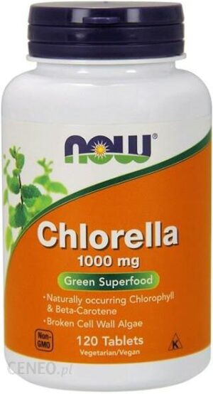 Now Foods Chlorella 1000mg 120 tabl