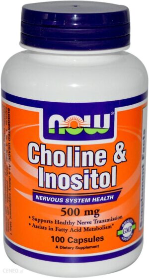 Now Foods Choline Inositol 100 kaps.
