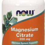 Now Foods Now Cytrynian Magnezu 200 mg 100 tabl