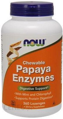 Now Foods Papaya Enzymy 360 tabl