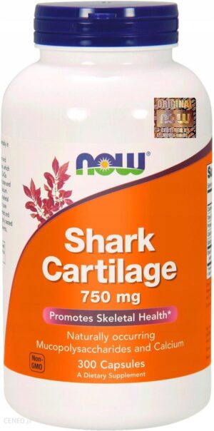 NOW shark cartilage 750mg 300 kaps
