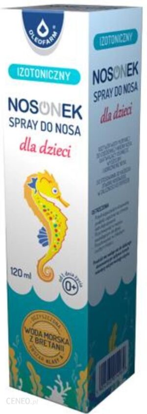 Oleofarm Nosonek - izotoniczna woda morska w sprayu dla dzieci