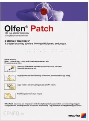 Olfen Patch 5 plastrów leczniczych