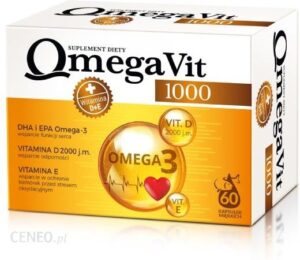 OmegaVit 1000 D+E 60 kapsułek