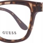 Oprawki Okulary Guess GU2649 Brązowe Kocie Oko Etu