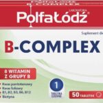 Polfa-Łódź WITAMINA B-COMPLEX Tabletki na niedobór witamin z grupy B 50tabl.