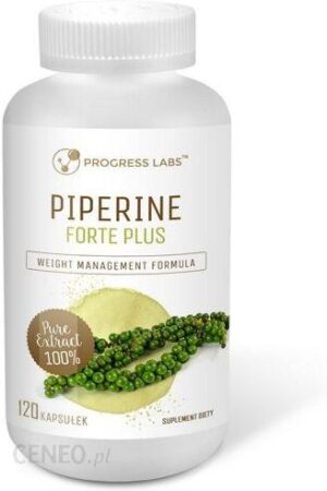 Progress Labs Piperyna Piperine Forte Plus 95% 20 mg 120 kaps.