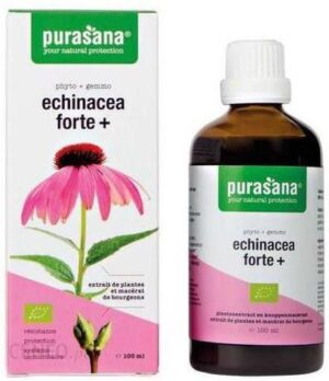 Purasana Echinacea Forte Jeżówka Purpurowa Krople Bio 100 Ml