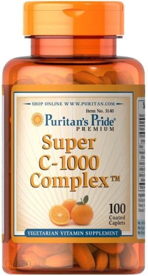 Puritans Pride Super C-1000 Complex 100tabl.