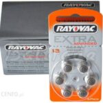 Rayovac Extra Advanced 13 baterie do aparatów słuchowych 60 szt.