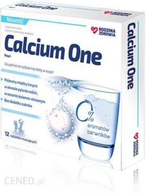 Rodzina Zdrowia Calcium One 12 tabl.